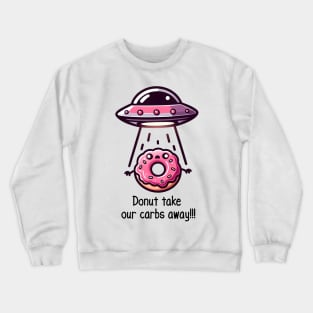 Sweet Abduction Donut Tee Crewneck Sweatshirt